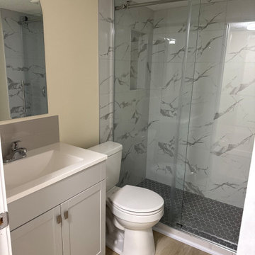 Legal Basement suite kitchen & bathroom