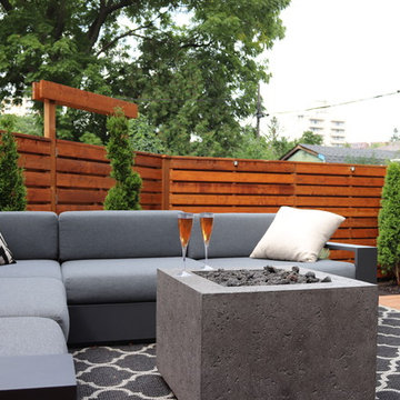 Toronto Low Maintenance Backyard