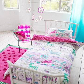 Kinderbettwäsche "HORSING AROUND" von Designers Guild, 135/200, 80/80