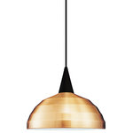 WAC Lighting - WAC Lighting FelisLine Pendant, Copper Spun Shade, Black Socket Set, L Track - A charming beehive design, Felis marries energy efficient technology with modern aethetics for any decor. The white interior enhances lamp performance for fluorescent, LED, and incandescent lamps. Track Pendant is available in H, J/J2, and L track configurations. Order according to track layout specifications. Fixture can accomodate an LED or Incandescent lamp.
