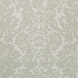 Damask: Taupe - Wallpaper
