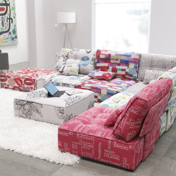 Arianne Love Modular Sectional Sofa by Famaliving California