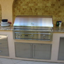 Built in bbq