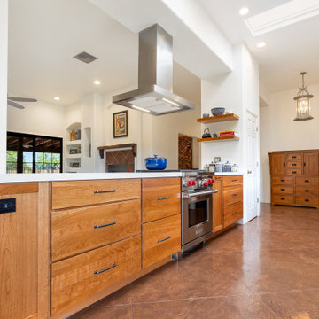 Southwest Inspired Kitchen Remodel Tucson Arizona
