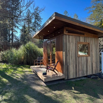 Studio Uno: Backyard Prefab Office