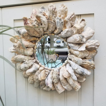 Oyster Shell Mirrors