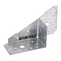 VUETRADE Triple Grip Left Hand Galvanised Building Bracket - Building Materials