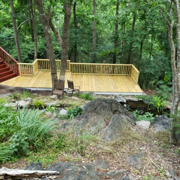 New Deck in Backyard Retreat