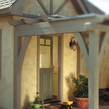 Rogue Valley Entry Doors - Classic all wood entry, wood cut, decorative