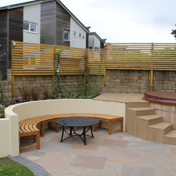 Sloping Family Garden