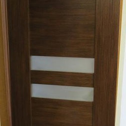 Dolce Contemporary Interior Door Light Wenge Finish - Interior Doors