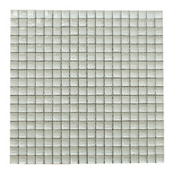Super White Square Glass Mosaic Tiles - Home Accessories & Decor
