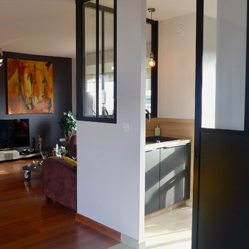 MISE EN LUMIERE ET RÉNOVATION D'UNE CUISINE