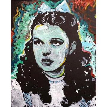 Dorothy Wizard of Oz Oil Painting on Canvas 16"x20" by Matt Pecson