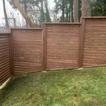 Custom Wood Fencing: Backyard