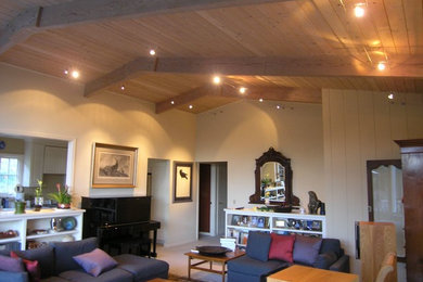 Living room - modern living room idea in San Francisco