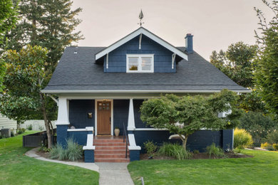 Inspiration for an exterior home remodel in Seattle