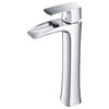 Carrion FBL 300 Single Lever Bathroom Vessel Sink Faucet, Chrome