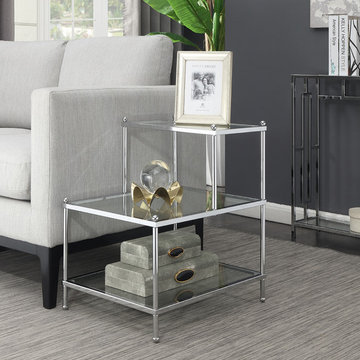 Royal Crest 3 Tier Step End Table