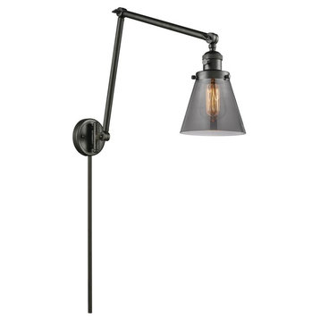 1-Light 8" Swing Arm Oil Rubbed Bronze -  Bulb Included