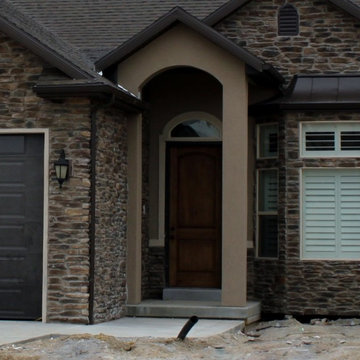 Jordan Heights - South Jordan, Utah - Becky Variant with Suspended Slab Garages