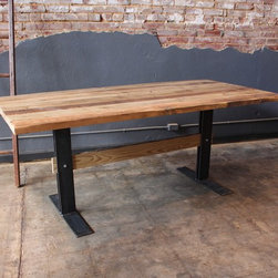 Reclaimed Trestle Table - Dining Tables