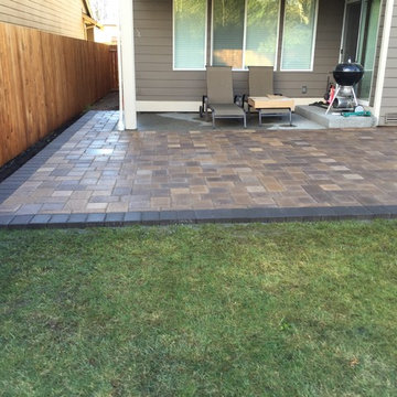 Raised Fire Pit and Patio Build - Tukwila, WA