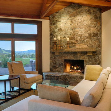 Hillside Remodel Living Room