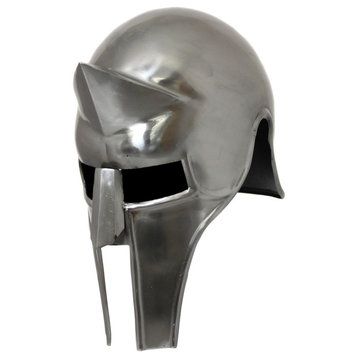 Urban Designs Antique Replica Full-Size Steel Armor Gladiator Helmet