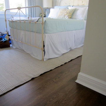LAUREL HOLLOW RESTORATION: CUSTOM JACOBEAN/GREY BLEND AND BONA TRAFFIC HD SATIN