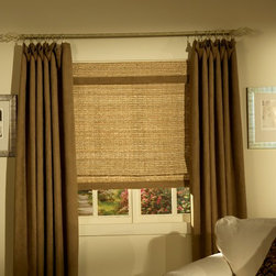 Horizons Natural Woven Shades - Window Treatments