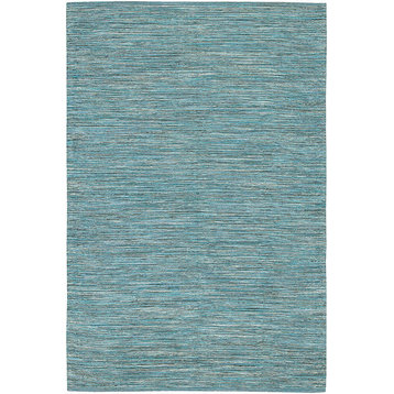Chandra India Ind14 Solid Color Rug, Blue, 2'0"x3'0"