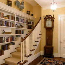 white stairs
