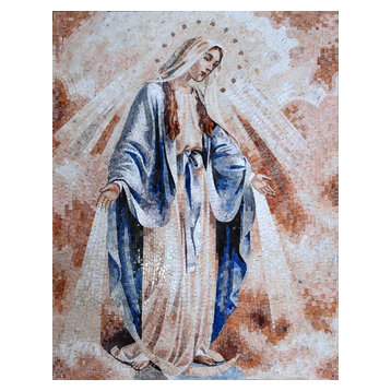 Our Mother of Purity Religious Mosaic, 35"x47"