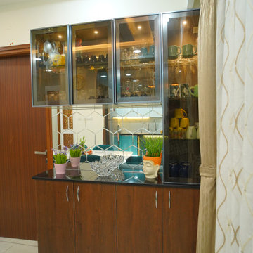 Crockery Unit - Aparna Sarovar Zenith - 3bhk