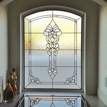 Bathroom Stained Glass Windows for Privacy