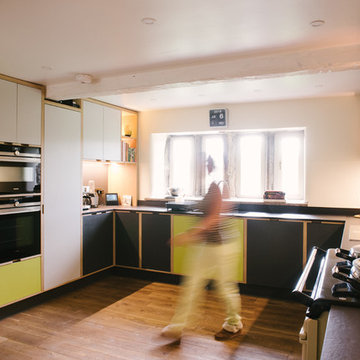 The Degnans: Low Ceiling Kitchen Design