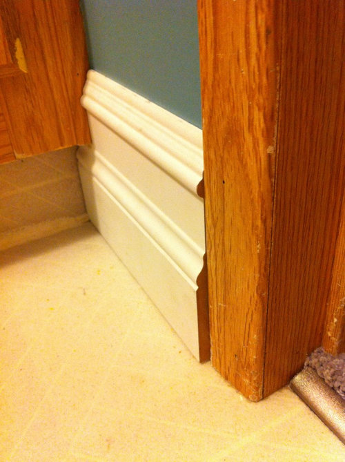 How To Fix Baseboard