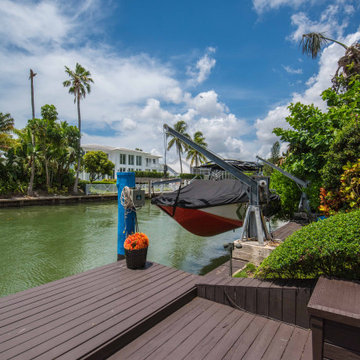 upscale water front Miami house