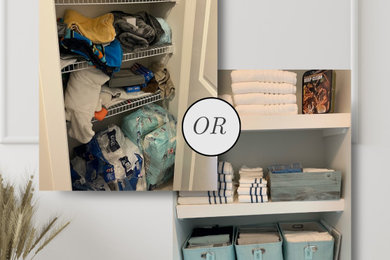 Inspiration for a closet remodel in Calgary