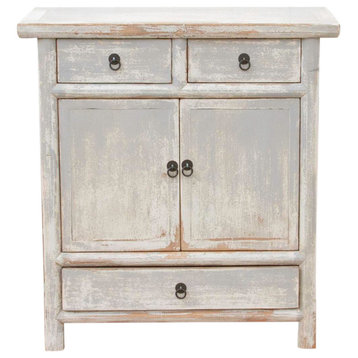 Light Gray Painted Cabinet