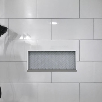 White and Bright Guest Bath