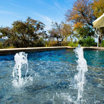 Grecian Hill Country Pool