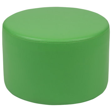 Soft Seating Circle for Classrooms and Daycares, 12" Seat Height, Green
