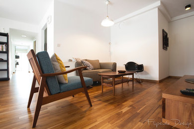 Example of a living room design in Singapore