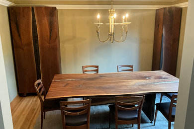 Example of a dining room design in Grand Rapids