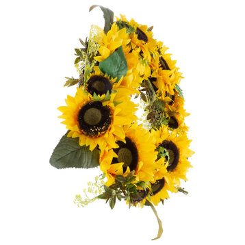 Set of 2 Sunflower Wreaths