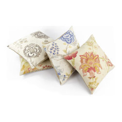 Monet's Garden Decorative Throw Pillow - Decorative Pillows
