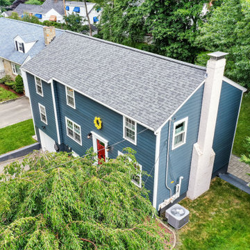 After - Composite Siding, Asphalt Roof & Marvin Windows in Quincy, MA 02169