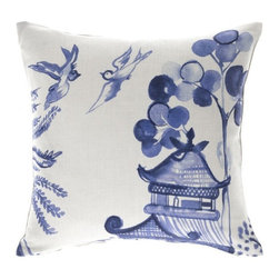 Bluebellgray Bluebirds Cushion - Scatter Cushions